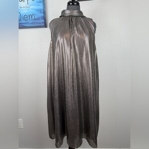 NWT! Sleeveless roll neck mini dress